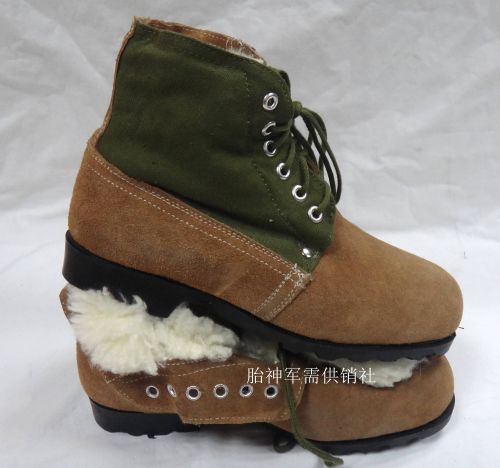 Boots militaires pour homme en cuir - chaud Ref 1400059