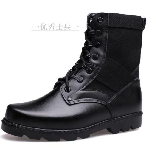 Boots militaires pour homme en pu + mesh - lumière Ref 1400085