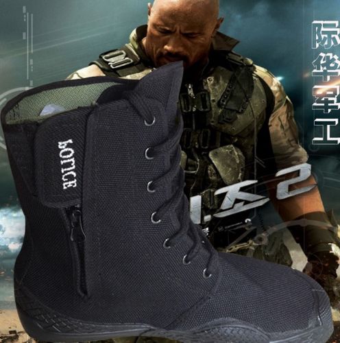 Boots militaires pour homme en toile - lumière Ref 1400133