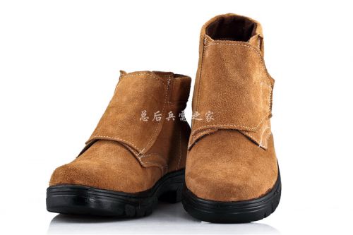 Boots militaires pour homme en cuir - dérapage Ref 1400322