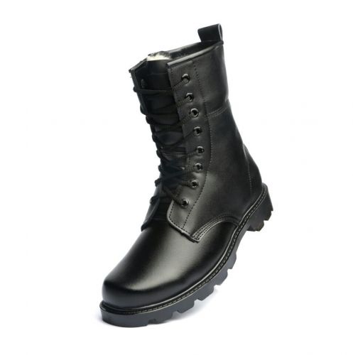 Boots militaires pour homme en cuir - dérapage Ref 1400444