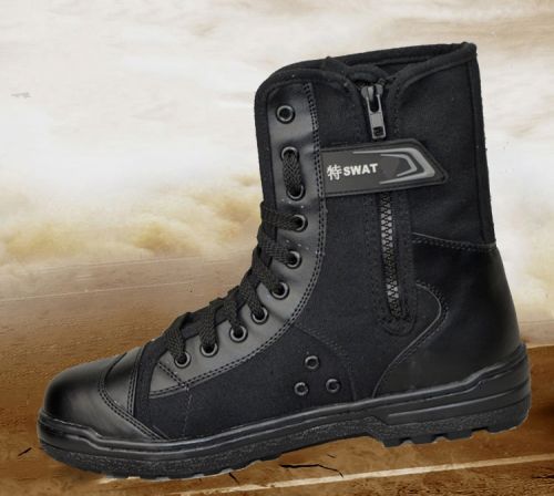 Boots militaires en pu + mesh - porter Ref 1400459
