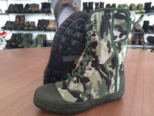 Boots militaires pour homme en toile - dérapage Ref 1400691