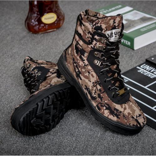 Boots militaires en toile - porter Ref 1400709