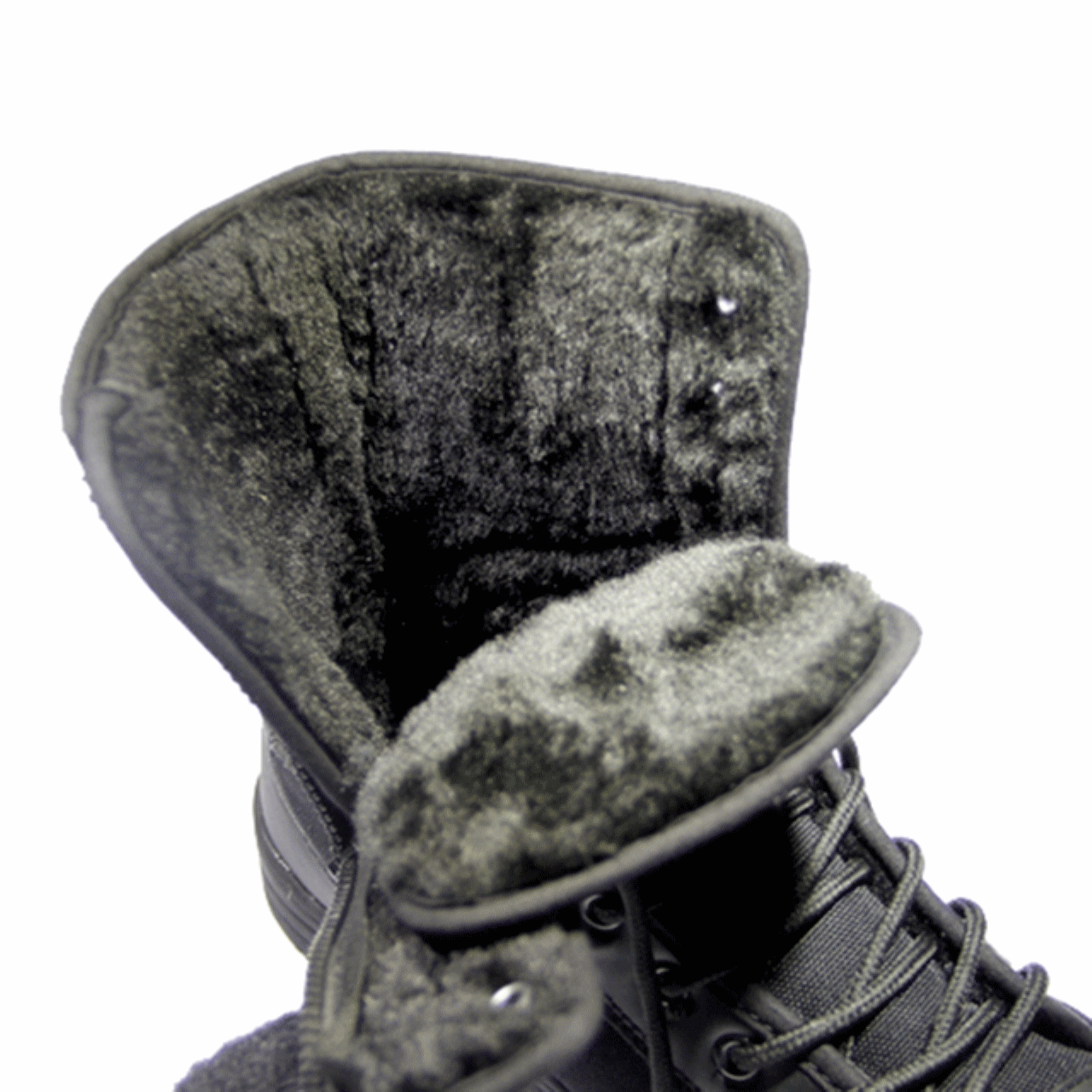 Boots militaires pour homme en Nylon + cuir - dérapage Ref 1400944