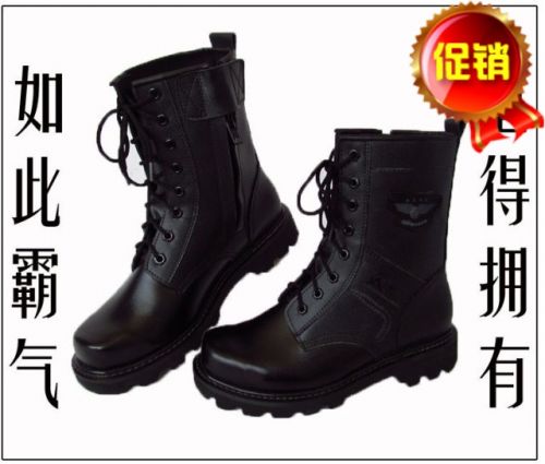 Boots militaires Première couche en cuir - porter Ref 1401393