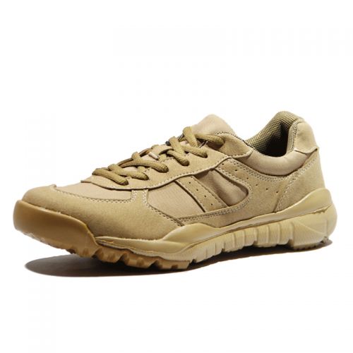 Boots militaires pour homme en cuir de vache fendu - porter Ref 1401587