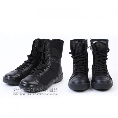 Boots militaires en cuir - respirant Ref 1401600