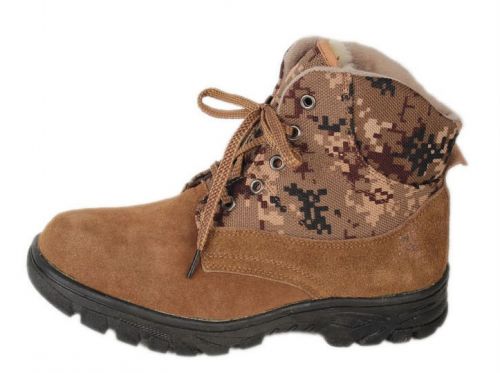 Boots militaires en cuir - chaud Ref 1401616