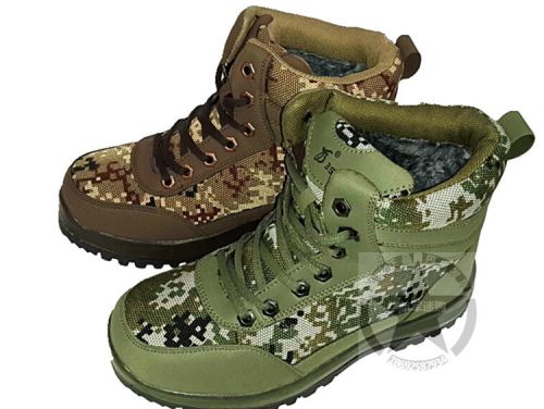 Boots militaires en toile - Ref 1401661