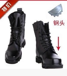 Boots militaires pour homme en cuir - amortissement Ref 1401672