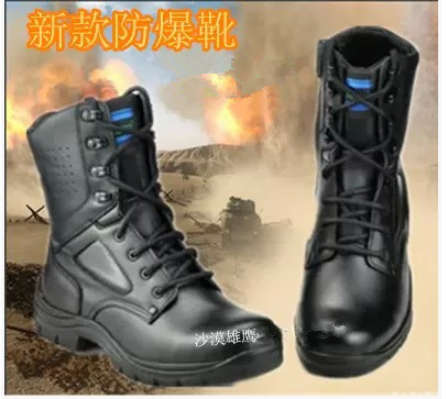 Boots militaires pour homme en cuir - amortissement Ref 1401859