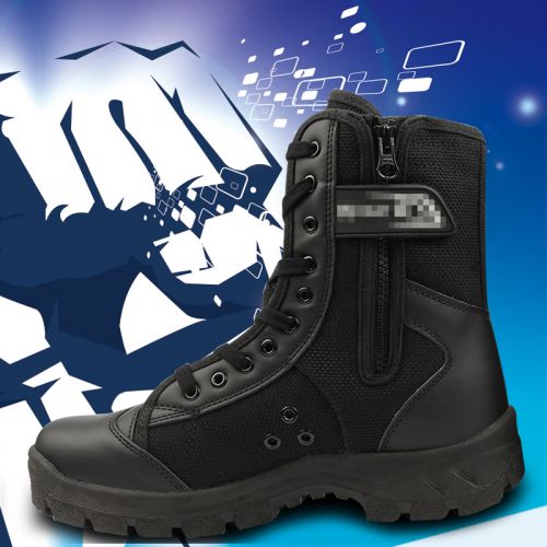 Boots militaires pour homme en engrener - Ref 1402022