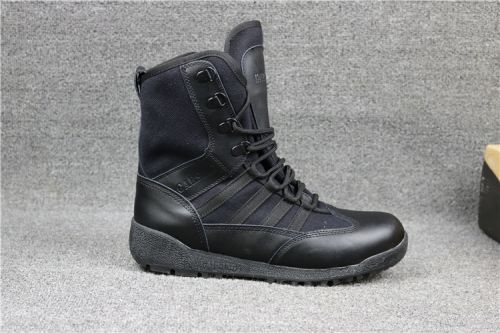 Boots militaires pour homme en Cuir + mesh - lumière Ref 1402050