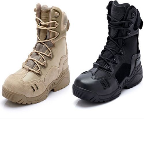 Boots militaires pour homme en cuir de vache fendu - porter Ref 1402087