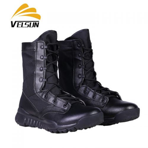 Boots militaires pour homme VELSPORT en cuir - amortissement Ref 1402197