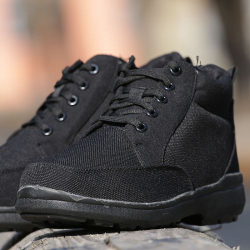 Boots militaires en Nylon + cuir - chaud Ref 1402291