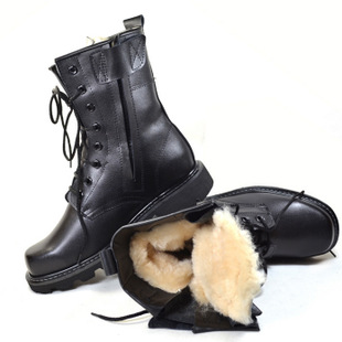 Boots militaires en cuir - chaud Ref 1402355