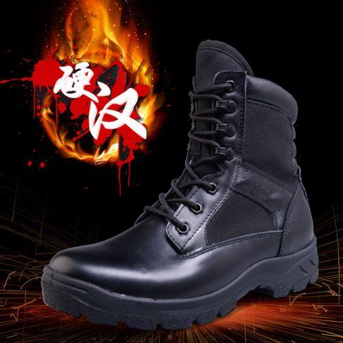 Boots militaires pour homme VDASON en cuir - porter Ref 1402376