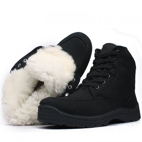 Boots militaires pour homme en toile - chaud Ref 1402387