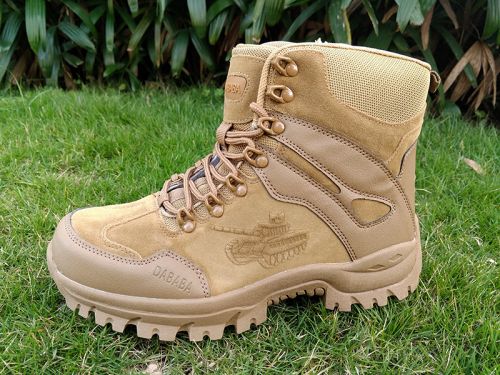 Boots militaires pour homme en Nylon + cuir - porter Ref 1402417