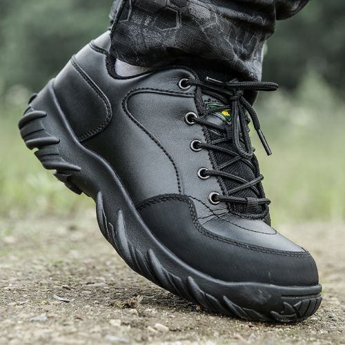 Boots militaires pour homme en cuir de vache fendu - amortissement Ref 1402437
