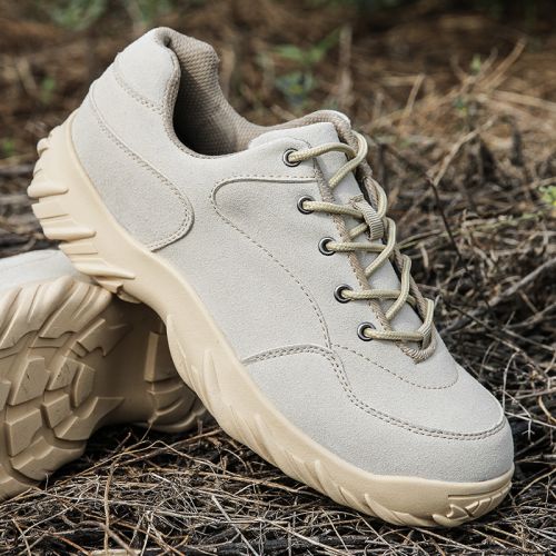 Boots militaires pour homme en PU + Lycra - dérapage Ref 1402523