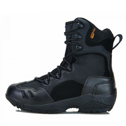 Boots militaires pour homme en cuir - porter Ref 1402624