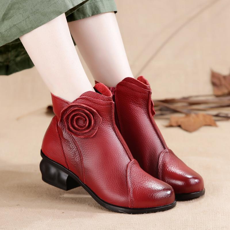 Bottes femme en En cuir - Ref 3354301