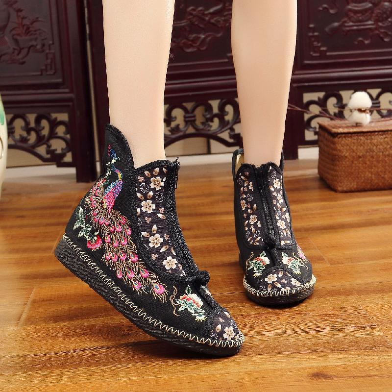 Bottes femme en Tissu de coton - Ref 3354379