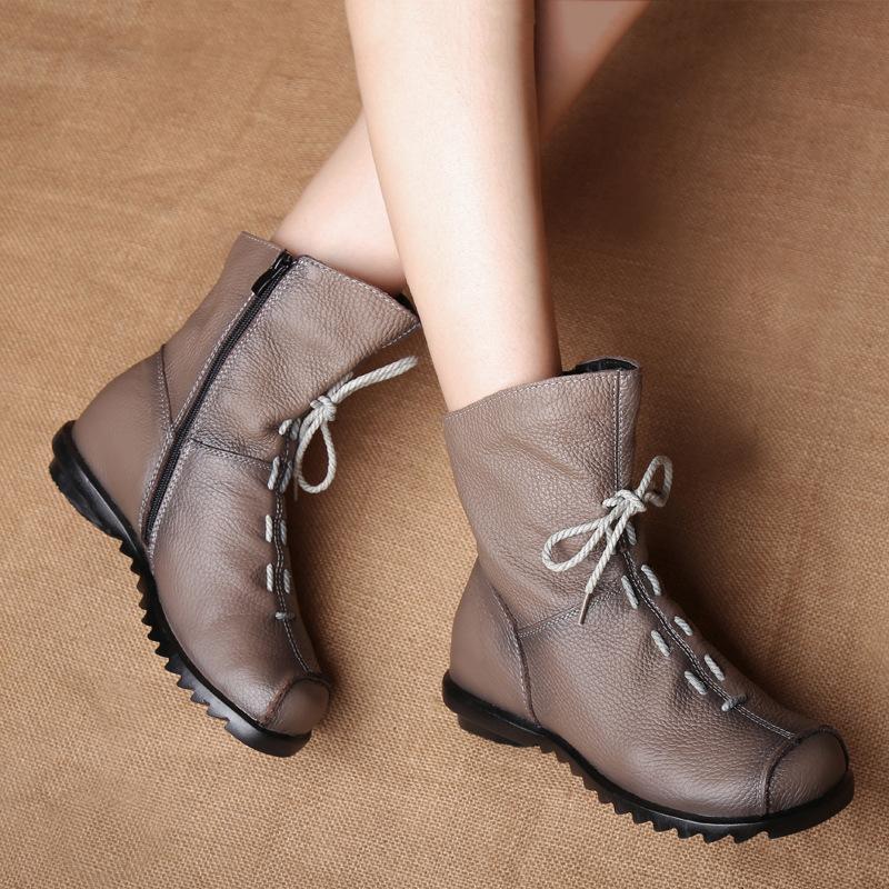 Bottes femme en En cuir - Ref 3354420