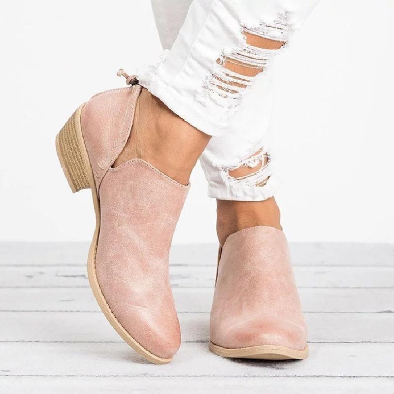 Bottes femme en PU artificiel - Ref 3354439