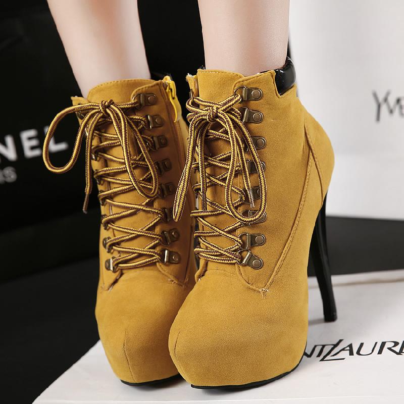 Bottes femme en Tissu de coton - Ref 3354454