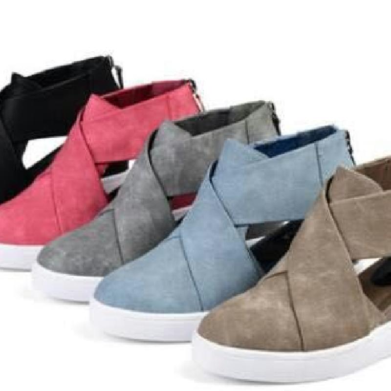 Bottes femme en PU artificiel - Ref 3354483