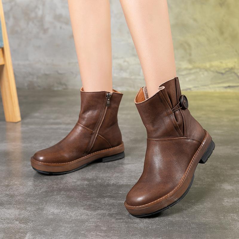 Bottes femme NATIONALITE en En cuir - Ref 3354485