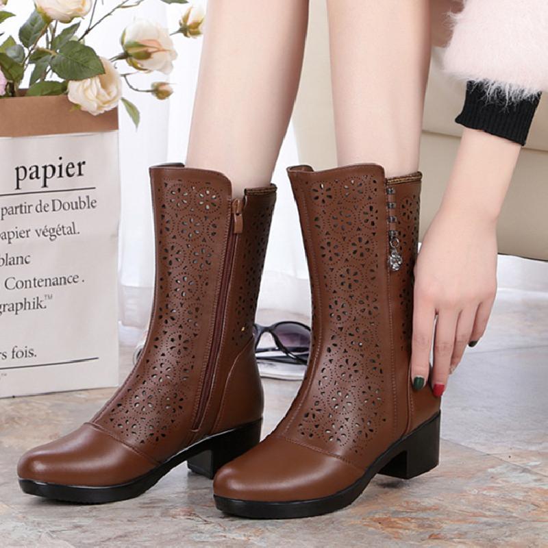 Bottes femme en Microfibre - Ref 3354536