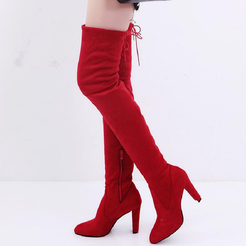 Bottes femme en Daim - Ref 3354549