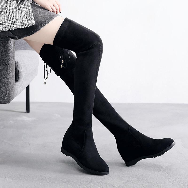 Bottes femme en Daim - Ref 3354553