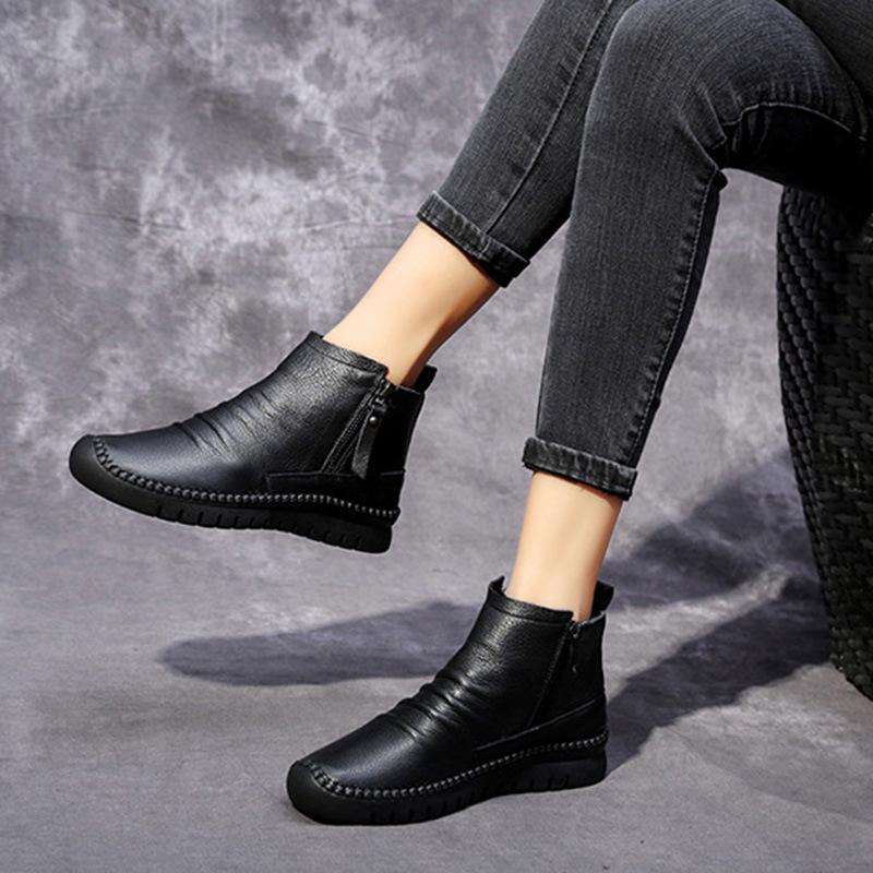 Bottes femme en En cuir - Ref 3354562