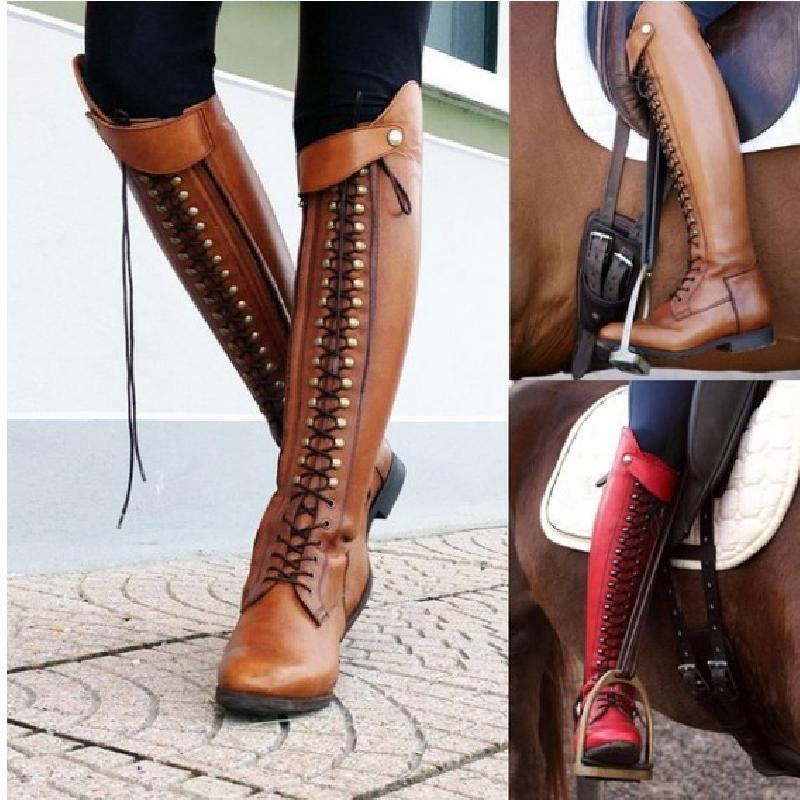 Bottes femme en PU artificiel - Ref 3354570