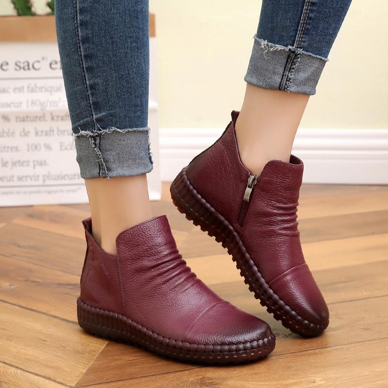 Bottes femme en PU artificiel - Ref 3354577