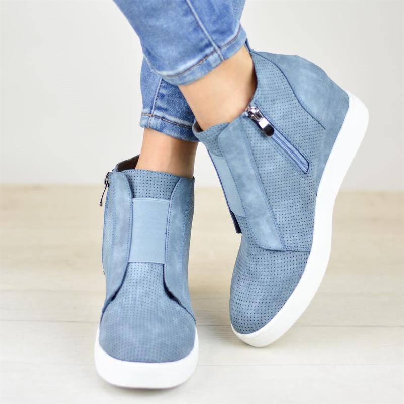 Bottes femme en PU artificiel - Ref 3354582