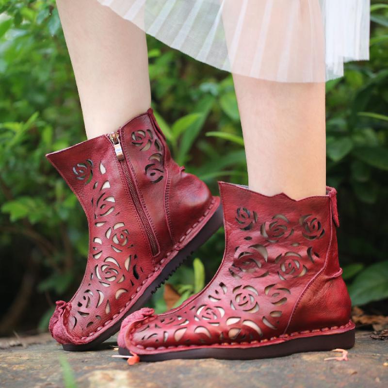 Bottes femme ANIMAL DE COMPAGNIE en En cuir - Ref 3354602