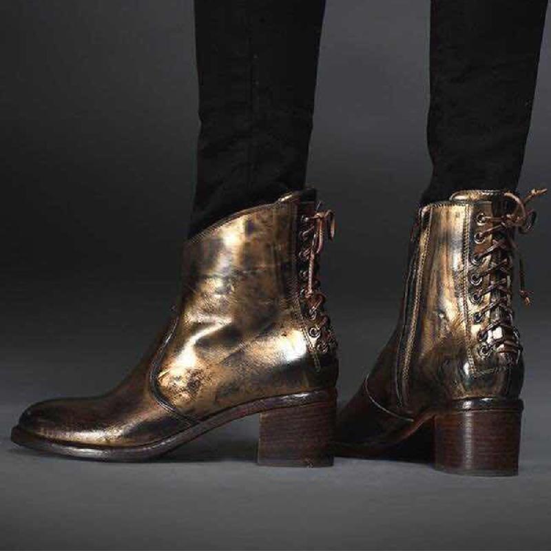 Bottes femme en PU artificiel - Ref 3354624
