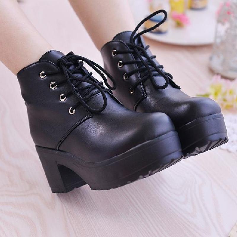 Bottes femme en PU artificiel - Ref 3354658