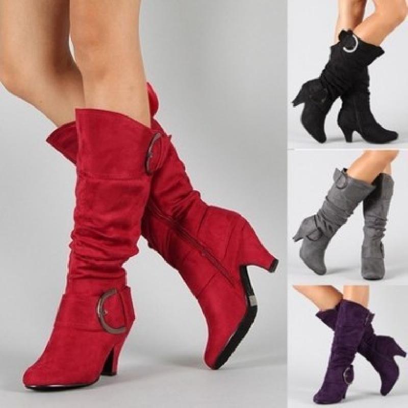Bottes femme en Daim - Ref 3354670
