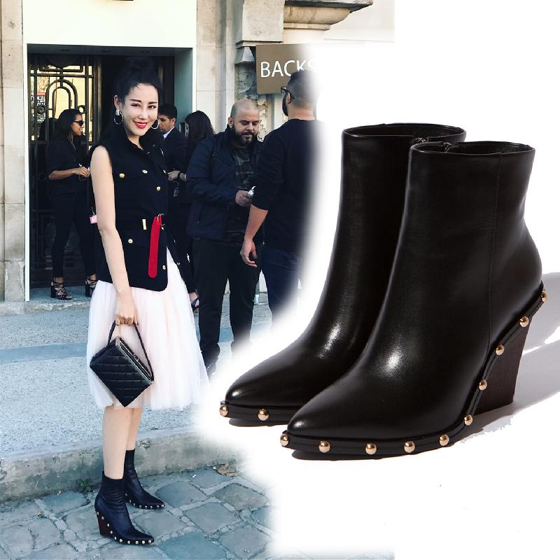Bottes femme en En cuir - Ref 3354709