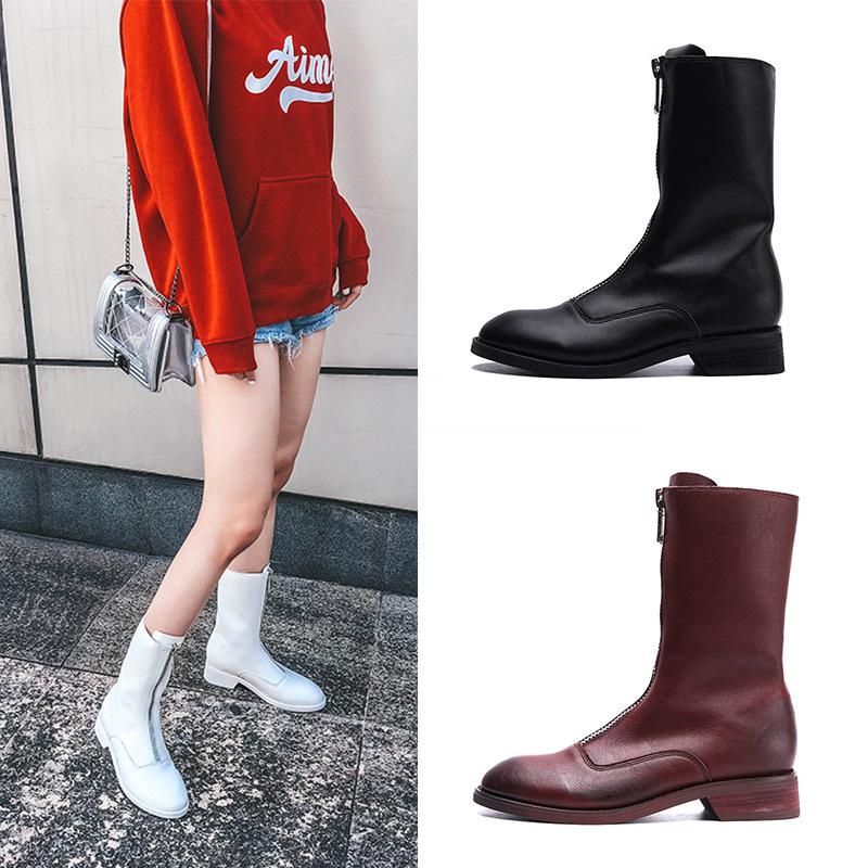 Bottes femme en En cuir - Ref 3354714