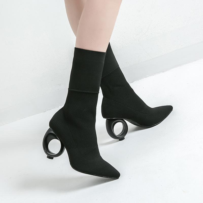 Bottes femme SHIFANG en Laine - Ref 3354718