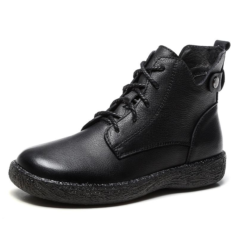 Bottes femme INFOHOMME en En cuir - Ref 3354726
